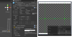 Slider Object and Source Image sprite setup in Sprite editor. Select Image Type Sliced and unselect fill center to make the only outlines drawn as in the figure. Configure also bordets in in Sprite editor to  show what areas can be stretched to when fitting the slider background. 