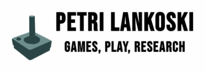 Petri Lankoski | Game, Play, Research